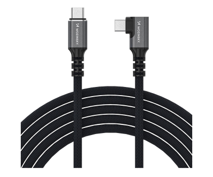 Kabel Wozinsky Kabel kątowy USB USB-C 240W 2m 4K Czarny
